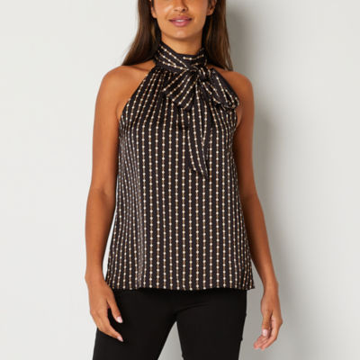 Jcpenney black and white striped shirt sale