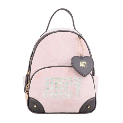 Juicy By Juicy Couture Glitzed Out Womens Adjustable Straps Backpack Color Dusty Blush JCPenney