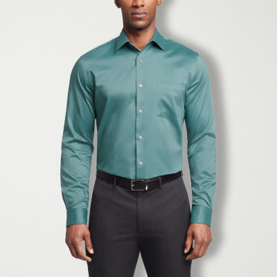 Emerald green dress store shirt