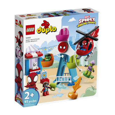 LEGO DUPLO Super Heroes & Funfair Adventure 10963 Building Set (41 Pieces) -
