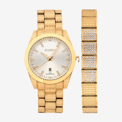 Elgin mens gold watch new arrivals