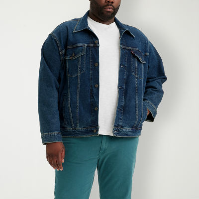 Big mens shop jean jacket