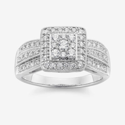 1 carat deals diamond ring jcpenney