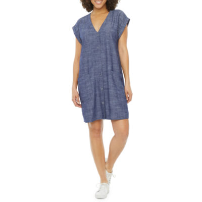 denim dress jcpenney