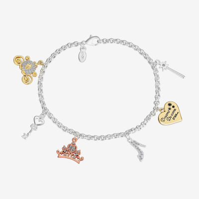 Disney Princess Bolo Charm Bracelet