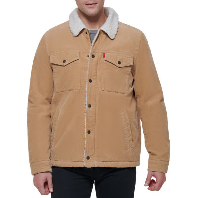 Levi's mens corduroy deals sherpa trucker jacket