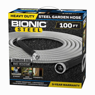 Bionic Steel 100 Foot Heavy Duty Stainless Steel Flexible and