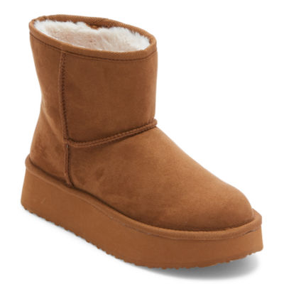 Arizona Womens Shaw Flat Heel Winter Boots - JCPenney