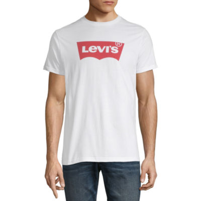 Levi's® Men's Crew Neck Short Sleeve Graphic T-Shirt, Color: White -  JCPenney