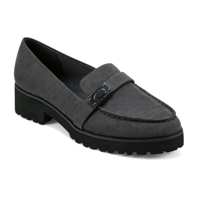 Easy Spirit Womens Waverlie2 Loafers, Color: Black - JCPenney