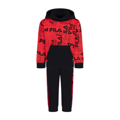 formeel Dicteren barst Fila Big Boys 2-pc. Pant Set, Color: Racing Red - JCPenney