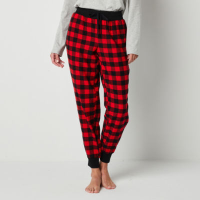 Red and black online sleep pants