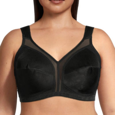 NEW IN BOX UNDERSCORE Cushion Strap Wirefree BLACK Bra 38C JcPenny NIB