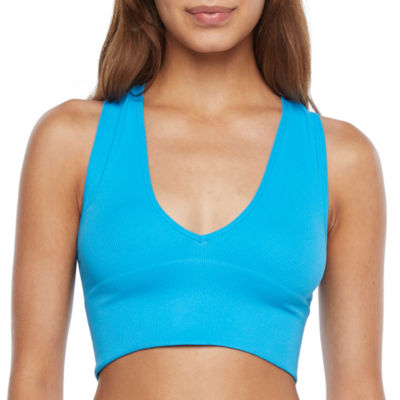 Flirtitude Bras Seamless Bralette 3117, Color: Dresden Blue