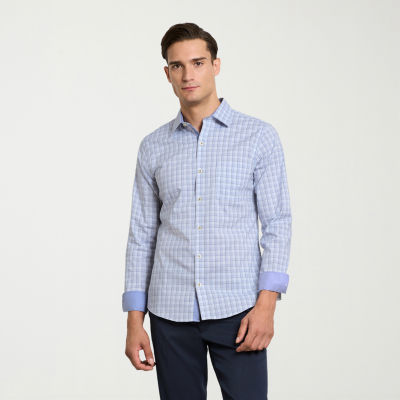 Van Heusen Originals Mens Long Sleeve Slim Fit Button-Down Shirt