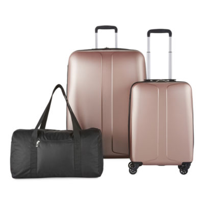 Protocol Court Softside 5-pc. Luggage Set | Gray | Luggage Luggage Sets