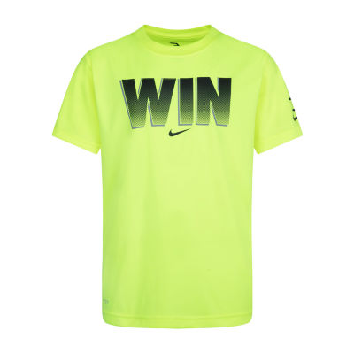 Nike 3BRAND by Russell Wilson Big Boys Crew Neck Short Sleeve