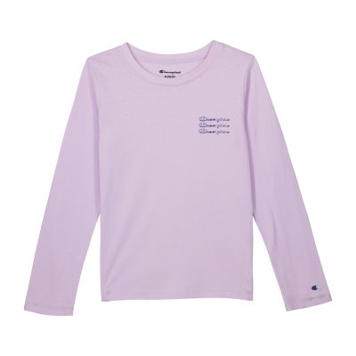 Champion graphic hot sale long sleeve