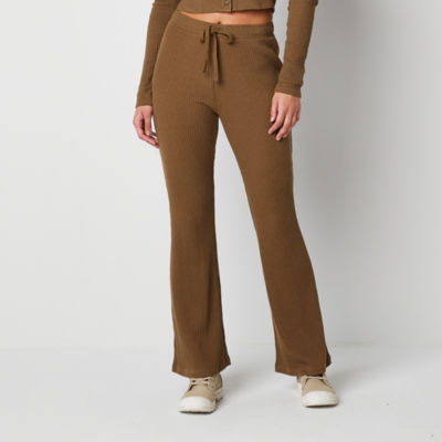 Liz Claiborne Womens Mid Rise Straight Drawstring Pants - JCPenney