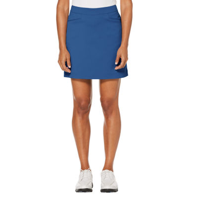 PGA TOUR Womens Mid Rise A Line Skirt