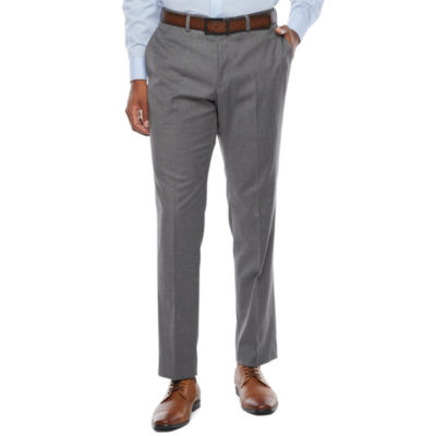 Men's Grey Dress Pants & Trousers