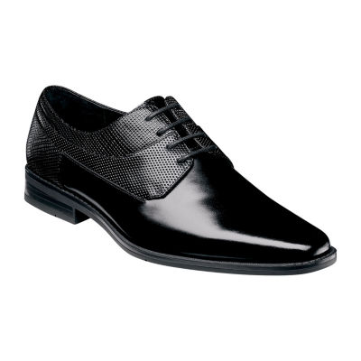 Stacy Adams Mens Kirkley Square Toe Oxford Shoes, Color: Blk