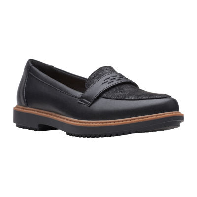clarks loafers for women