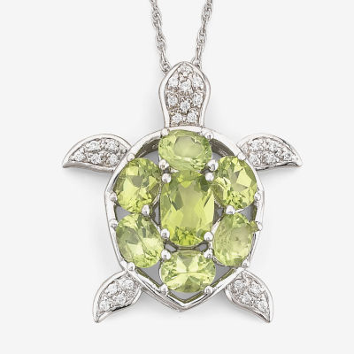 Topaz on sale turtle necklace