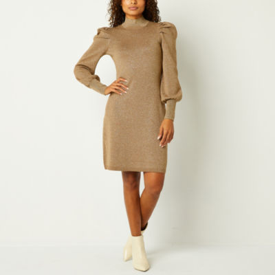 Melonie T Long Sleeve Sweater Dress