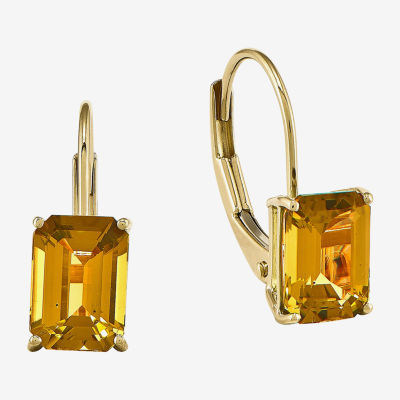 14k on sale citrine earrings