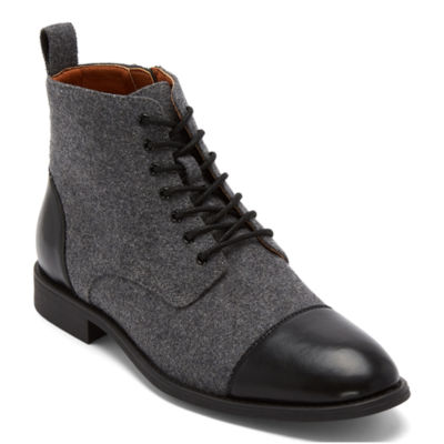 jf j ferrar mens kilburn flat heel lace up boots