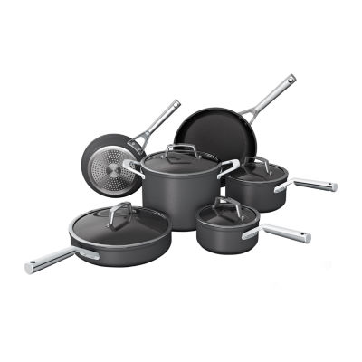 Ninja Foodi Neverstick Premium Hard Anodized Aluminum Dishwasher Safe Frying  Pan, Color: Dark Gray - JCPenney