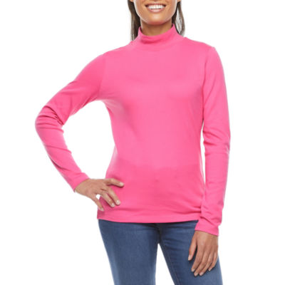 St john's clearance bay mock neck