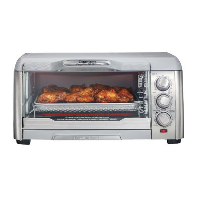 Cooks 6-Slice Brushed Stainless Steel Toaster Oven With Air Fry  22326/22326C, Color: Brushed Stainless - JCPenney