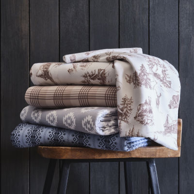 Bearpaw Polyester Flannel Sheet Set JCPenney Exclusive