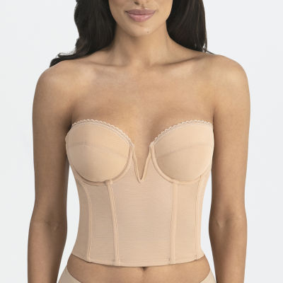 値下げ◆decollteaccessory triangle point nk Dominique Valerie V Wire Backless Strapless Bra - 6390