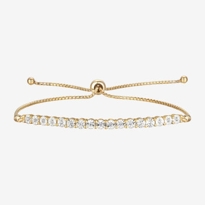 Macy's Diamond Heart Charm Bracelet (1/10 ct. t.w.) in Sterling Silver or  14k Gold-Plated Sterling Silver - Macy's