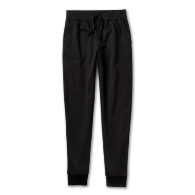 Soft Jersey Jogger Pajama Pants - Black