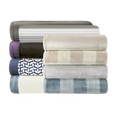 Grey and beige discount blanket