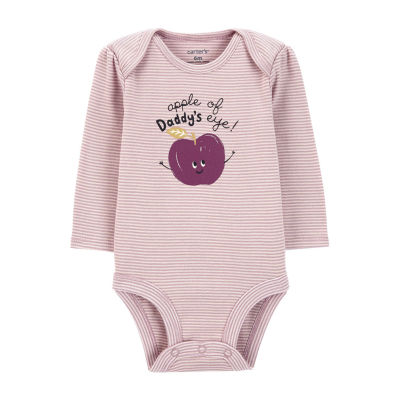 Carter's Baby Girls 2-pc. Bodysuit Set, Color: Purple - JCPenney