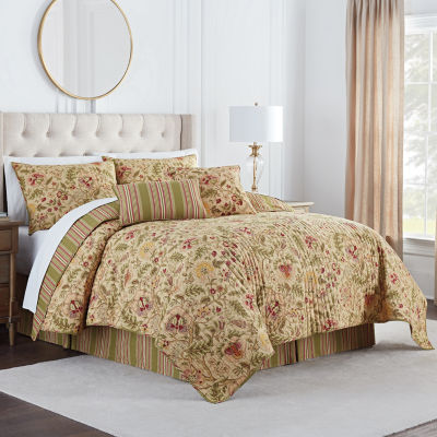 Waverly queen deals comforter sets