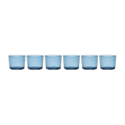 Oneida Stackables Blue Drinkware, Set of 12