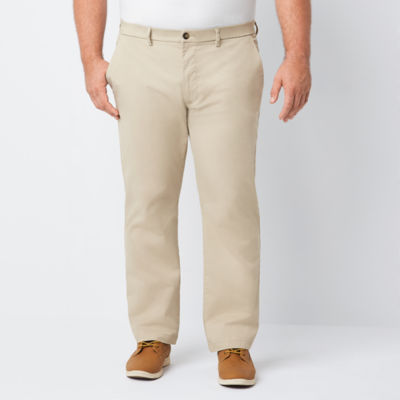 St. John's Bay Mens Big and Tall TempFlex Straight Fit Flat Front Pant