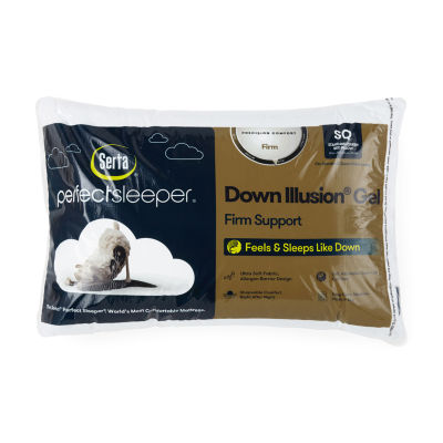 Serta PerfectSleeper Down Illusion Gel Firm Support Pillow Color