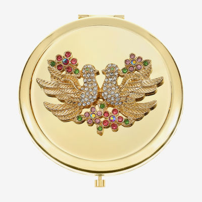 Monet Jewelry Gold Tone Love Gold Tone Compact Mirror Color Gold Tone JCPenney