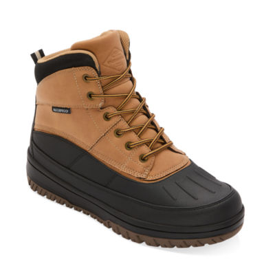 St. John s Bay Mens Hatley Flat Heel Lace Up Boots