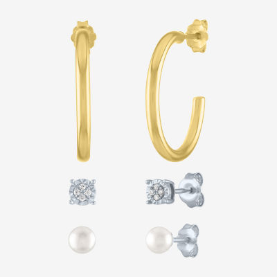 Earring Backs Medium Weight 14k Yellow Gold (Pair)