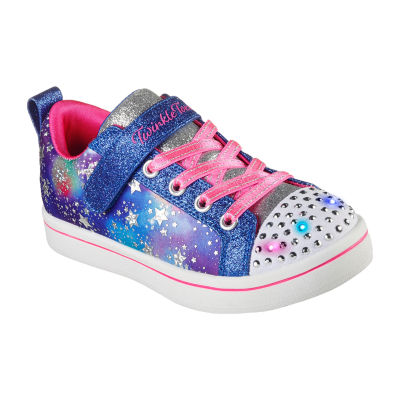 Skechers Sparkle Rayz Galaxy Little Girls Sneakers, Color: Blue Multi - JCPenney