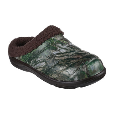 Mens Cozy Camper Clogs, Brown Multi JCPenney