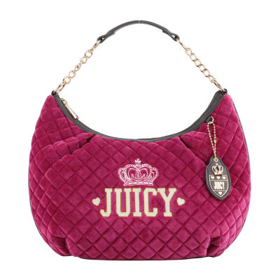 Juicy By Juicy Couture Crowning Glory Quilted Velour Hobo Bag - JCPenney